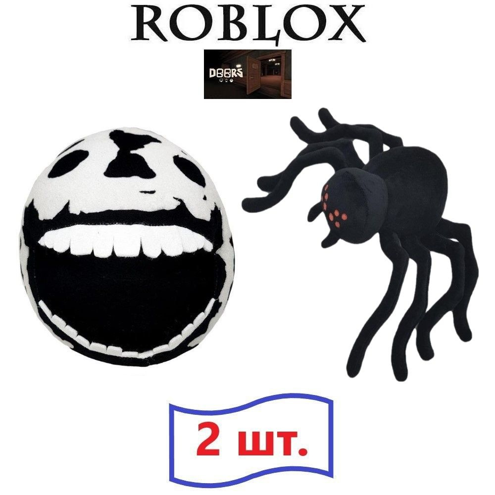 doors roblox игрушки набор rush и timothy, дорс игрушка роблокс раш и  тимоти (20 штук наклейки в подарок)