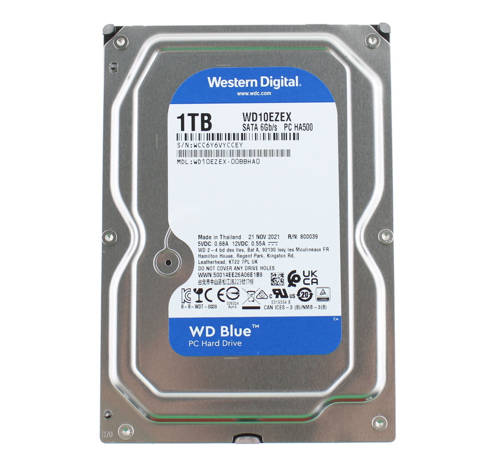 Western Digital 1 ТБ Внутренний жесткий диск (WD10EZEX)  #1