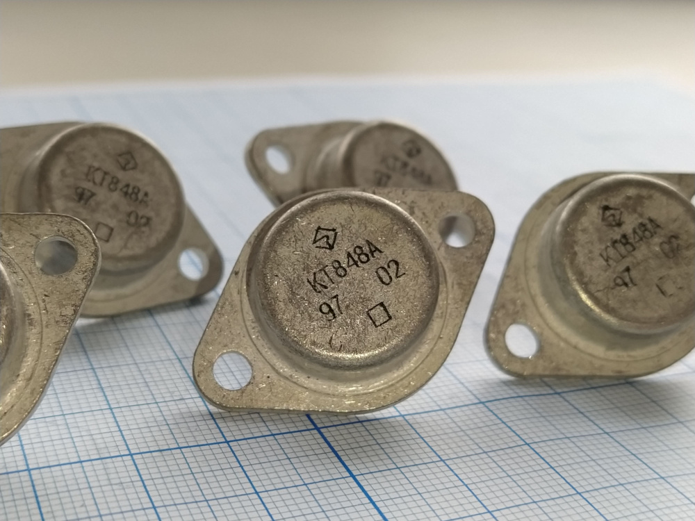 КТ848А транзистор 2шт - купить с доставкой по выгодным ценам в интернет ...