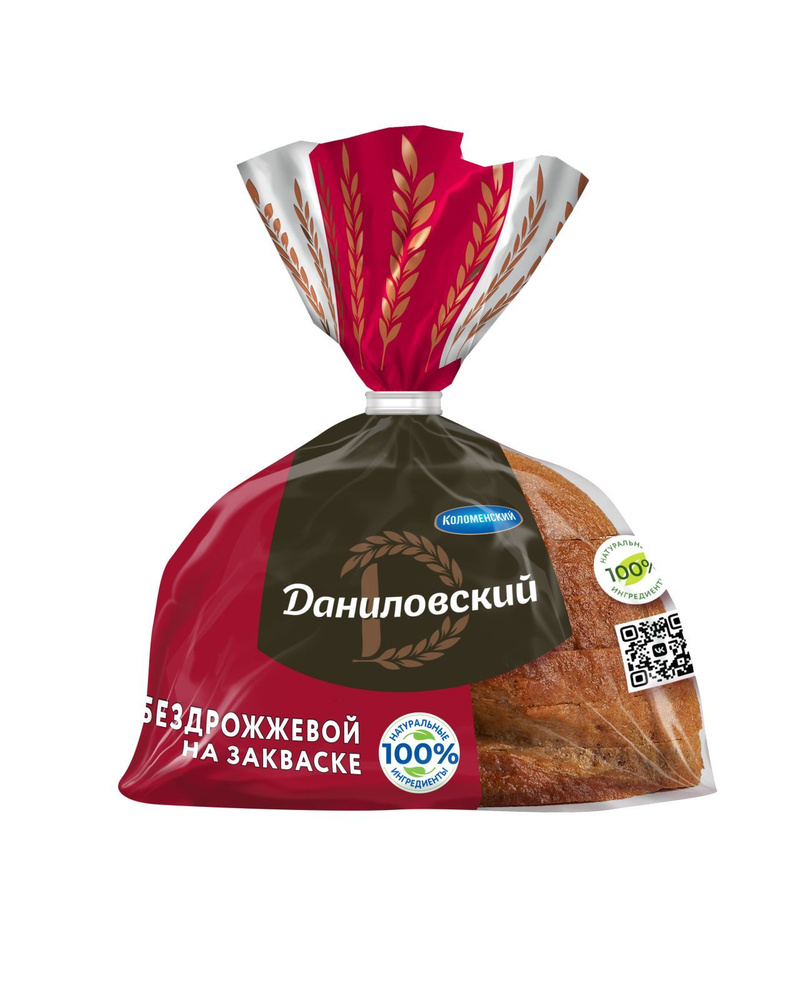 Хлеб Коломенское "Даниловский" бездрожжевой, 300 г
 #1