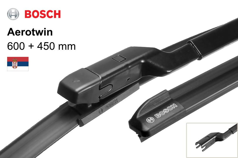 Комплект бескаркасных щеток стеклоочистителя Bosch 3397014398 ...