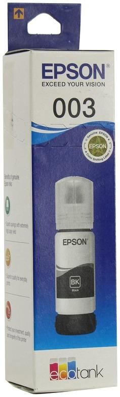 Чернила Epson 003 (C13T00V198), черный, оригинальные #1