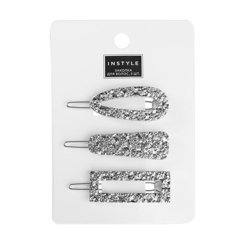 Заколка для волос, instyle, 3 шт. Fix price заколки. Шпильки для волос instyle, 5 шт. Шпильки для волос instyle. , в ассортименте.