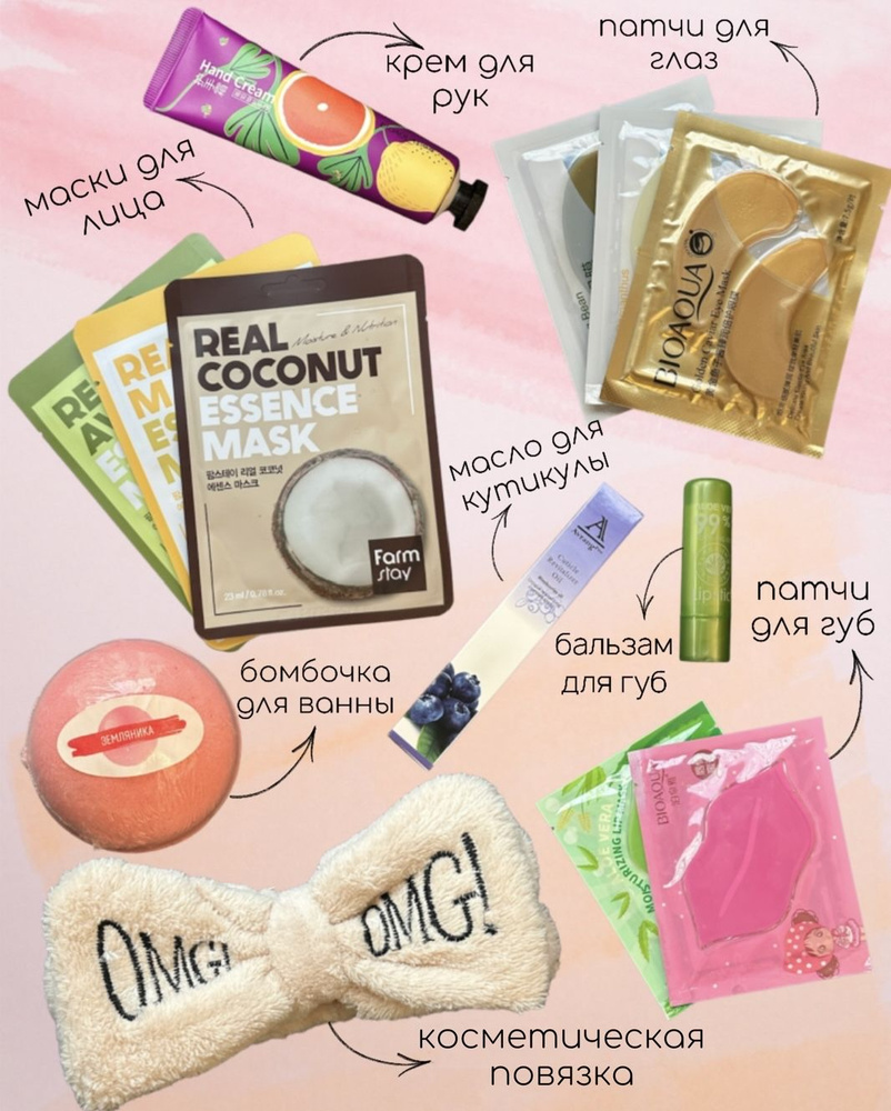 Подарочный косметический набор бьюти бокс - купить с доставкой по ...