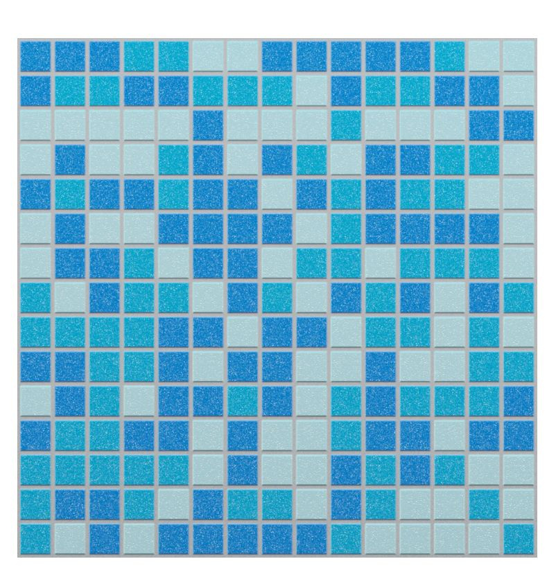 Мозаика 32.7х32.7 см цвет голубой #1