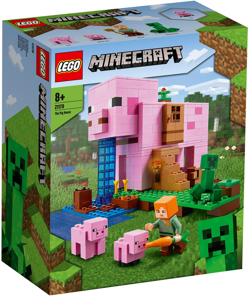 Lego Minecraft The Pig House 21170 OZON 850312501