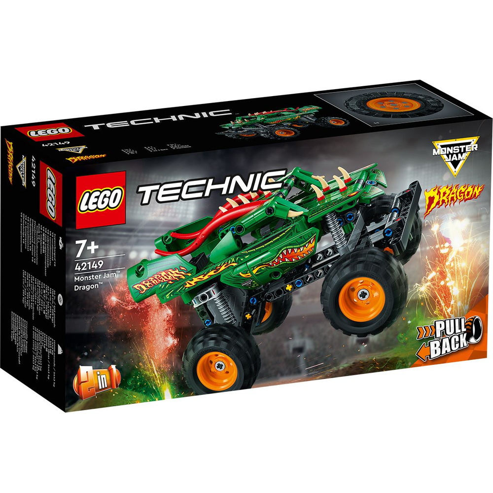 Конструктор LEGO Technic 42149 Monster Jam Дракон