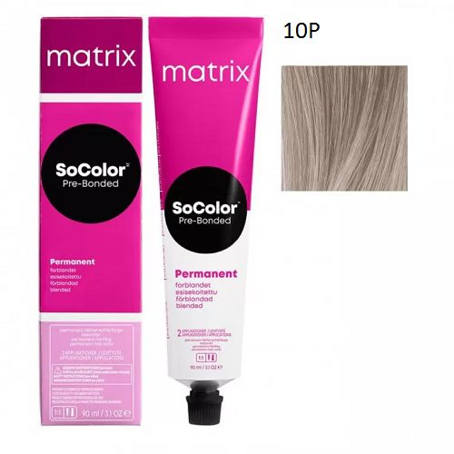 Крем краска MATRIX SoColor Pre-Bonded 10P, 90 мл #1