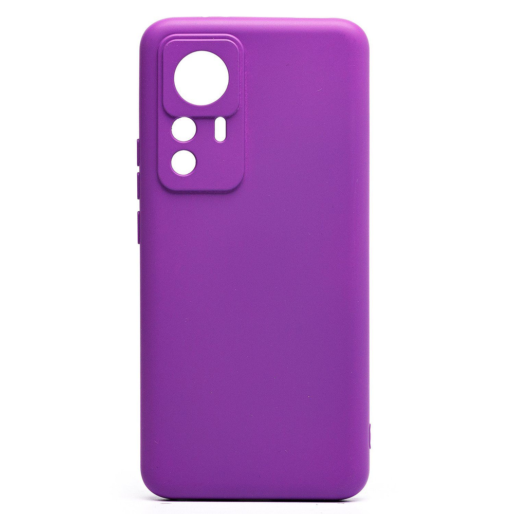 Чехол для Xiaomi 12T Pro силиконовый Soft Touch 4 <фиолетовый> #1