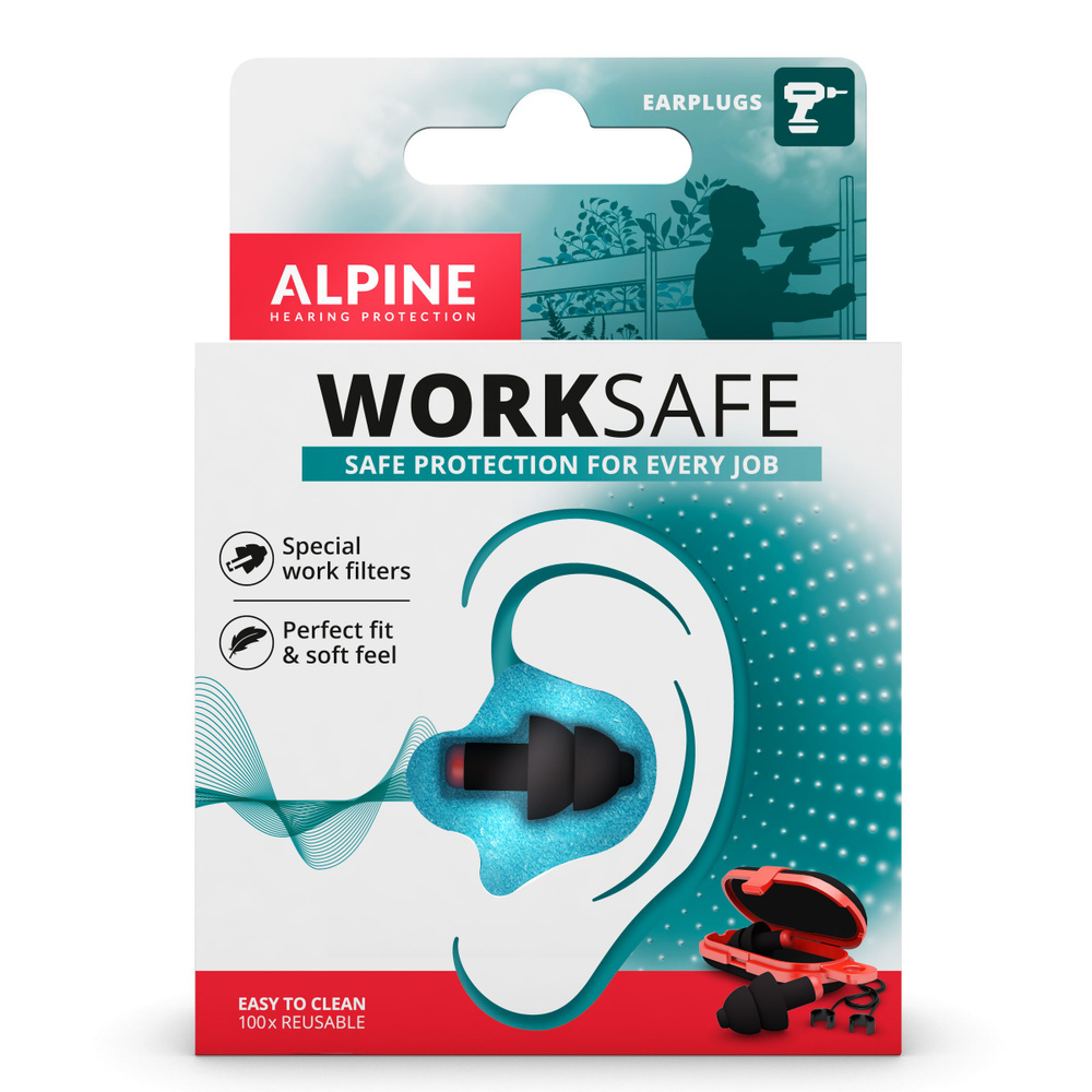 Беруши для работы WorkSafe, Alpine - купить с доставкой по выгодным ...