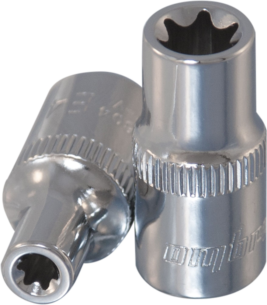 Головка торцевая 1/4"DR, внешний TORX, Е4, 114604, Ombra #1