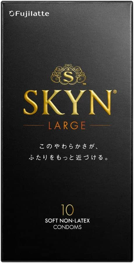 Fuji Latex SKYN Condoms Японские презервативы Безлатексные. Полиизопреновый Каучук SKYN LARGE 10 шт. #1