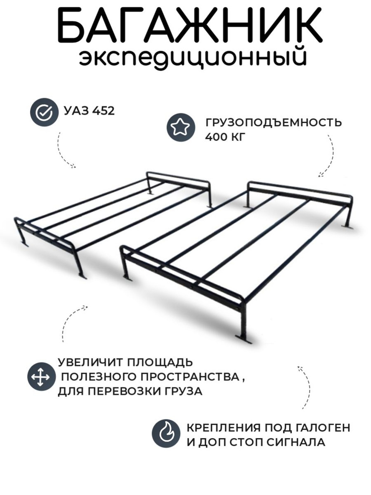 УАЗ Буханка. Проект УАЗБУКА. Установка экспедиционного багажника РИФ на УАЗ.