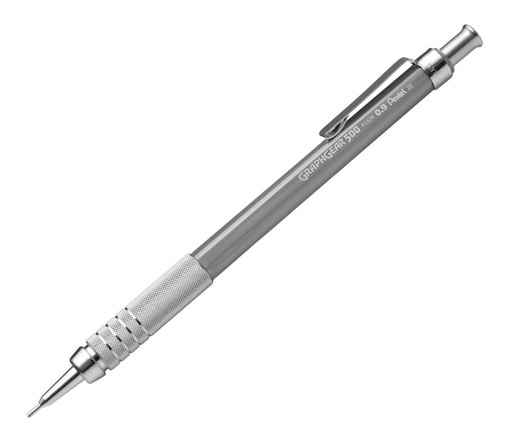 Механический карандаш PENTEL GRAPHGEAR 500 PG529-N 0.9 мм серый корпус  #1