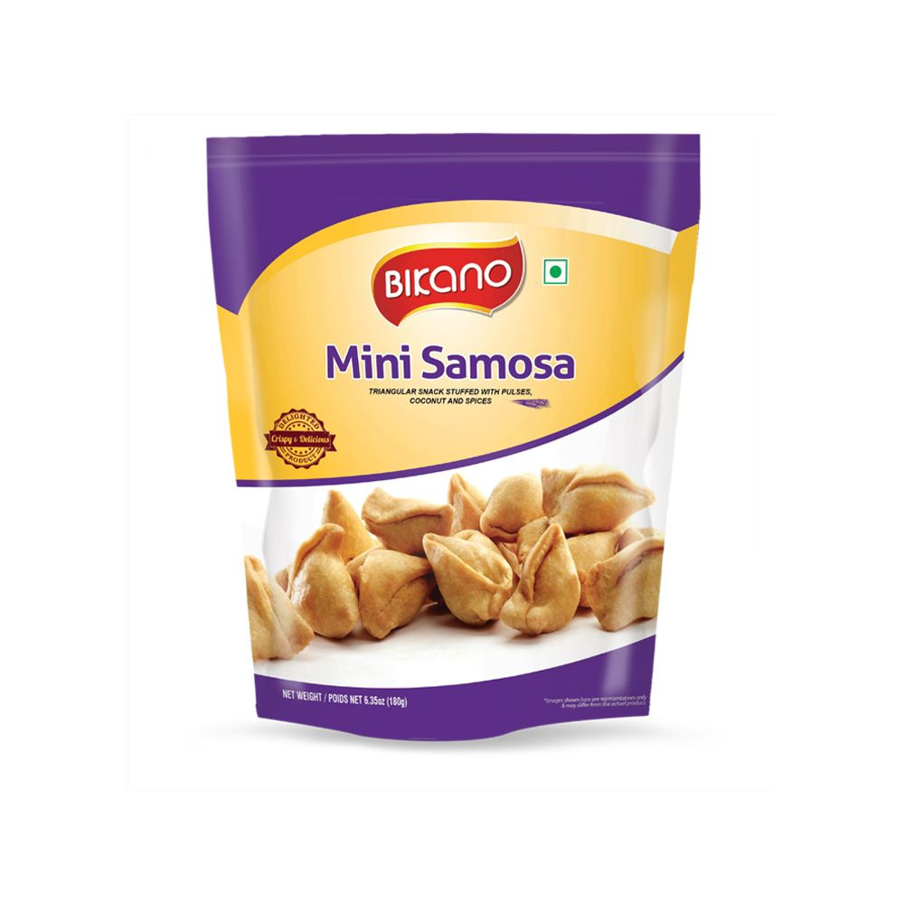 Индийская закуска с начинкой из бобовых, кокоса и специй MINI SAMOSA 180г  #1