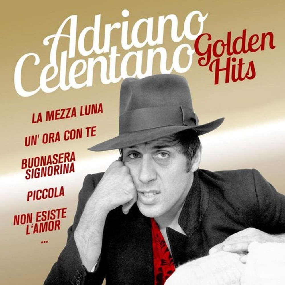 Adriano Celentano Golden Hits (LP) Виниловая пластинка Адриано Челентано  сборник лучших хитов