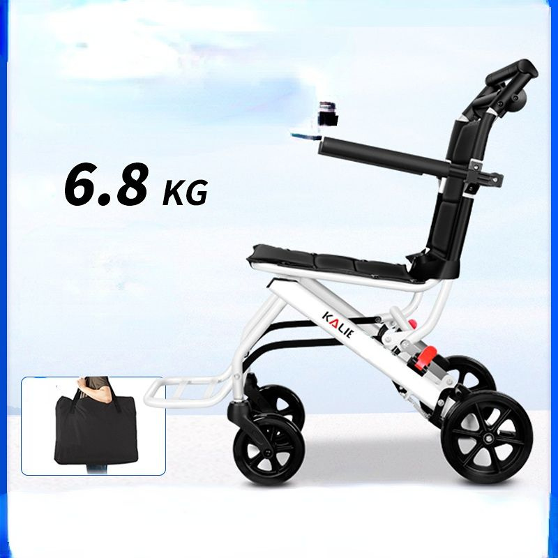 Небольшие складные инвалидные коляски, переносные тележки для ...