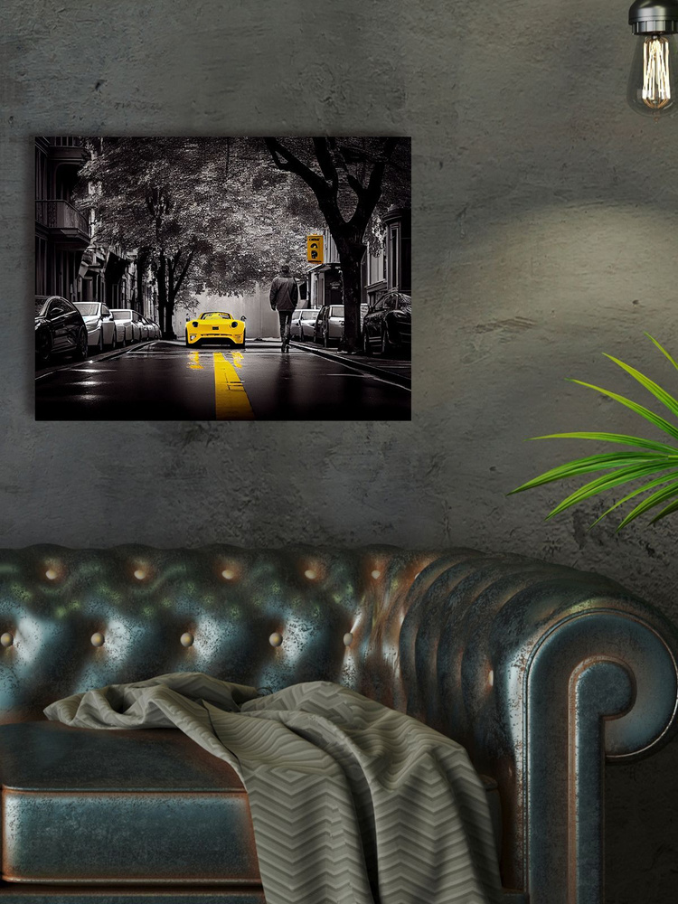 ДоброДаров Картина ""Дождливый день"", 48  х 38 см #1