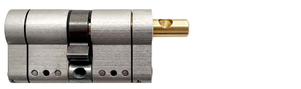 Цилиндровый механизм MOTTURA PRO MODULAR 72 мм. (31+41) ключ/вертушка, никель (личинка замка, сердцевина, #1