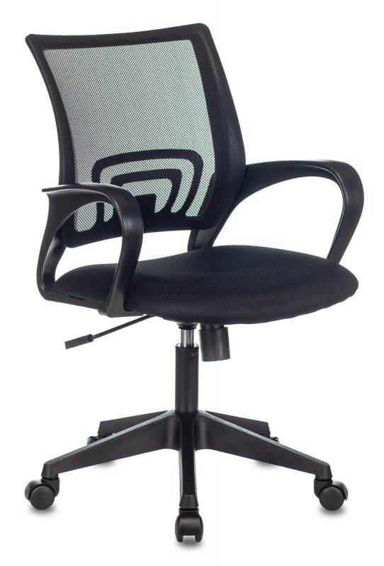 Кресло офисное Бюрократ CH-695N/BLACK спинка сетка черный TW-01 сиденье черный TW-11  #1