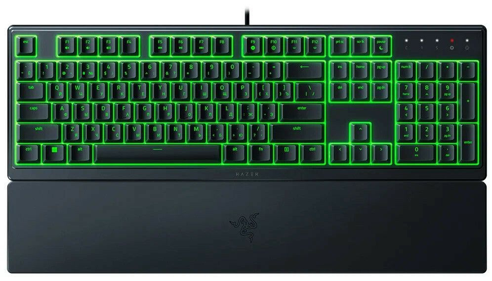 Razer Игровая клавиатура проводная Ornata V3 X - Russian Layout, Русская раскладка, черный  #1