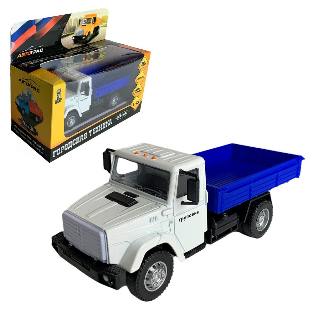 Модель автомобиля "ЗиЛ-4334. Бортовой", масштаб 1:43 - купить с ...