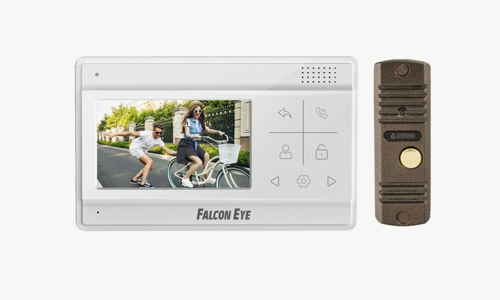 Видеодомофон Falcon Eye FE Vela + AVC-305 (PAL) Медь купить по низким ...