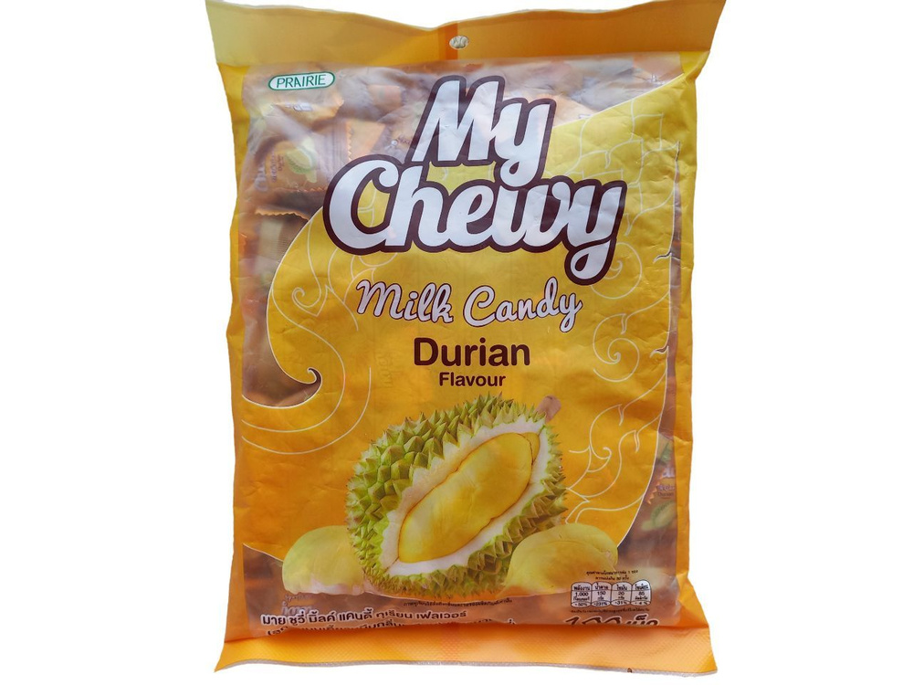 Конфеты My Chewy Milk Candy вкус Дуриан / Тайские жевательные сладости Май Чуи Candy Durian Flavour 360 #1
