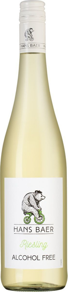 Вино безалкогольное белое Hans Baer Ханс Баер Рислинг 0,75л, Германия  #1