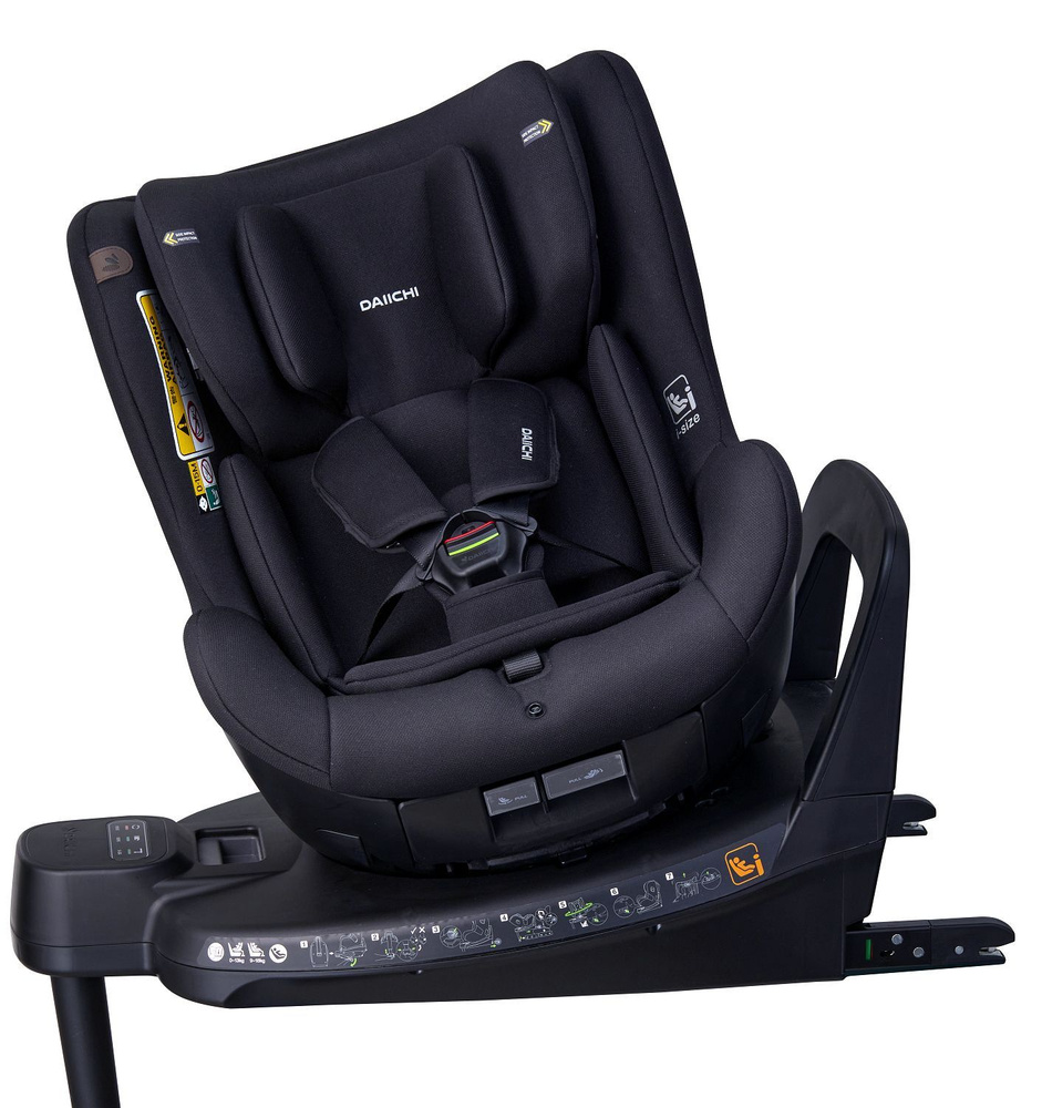 Автомобильное кресло DAIICHI DA-D5100 (One-FIX 360 i-Size), цвет Black, арт. DIC-6701  #1