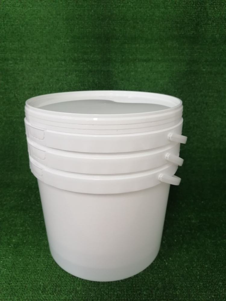 Ведро пищевое, пластиковое, с крышкой 11 л , комплект 3шт - купить по ...