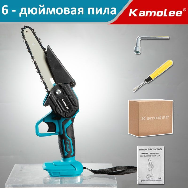 6 - дюймовая бесщеточная бензопила 24V садовый нож электрический ...