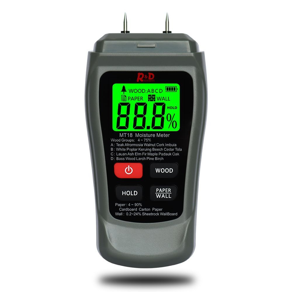 Влагомер древесины R&D MT-18 серый - купить по выгодной цене в интернет ...