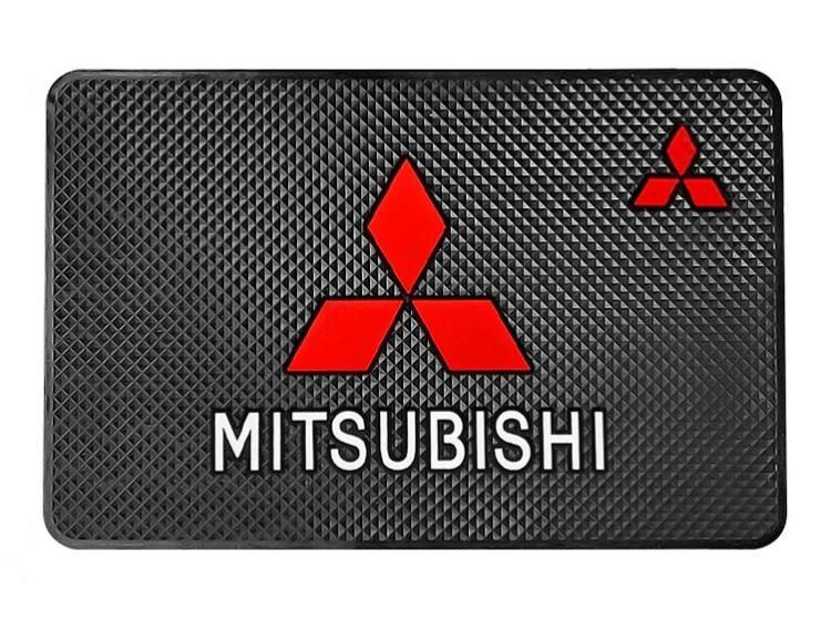 Коврик на панель авто, для телефона, очков, ключей, противоскользящий Mitsubishi  #1