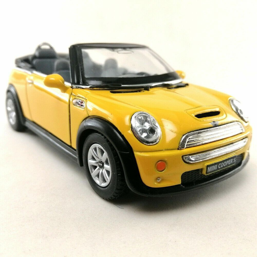 Машинка металлическая Kinsmart 1:28 MINI Cooper S Cabrio (Мини Купер Кабриолет) 5089DKT инерционная, #1