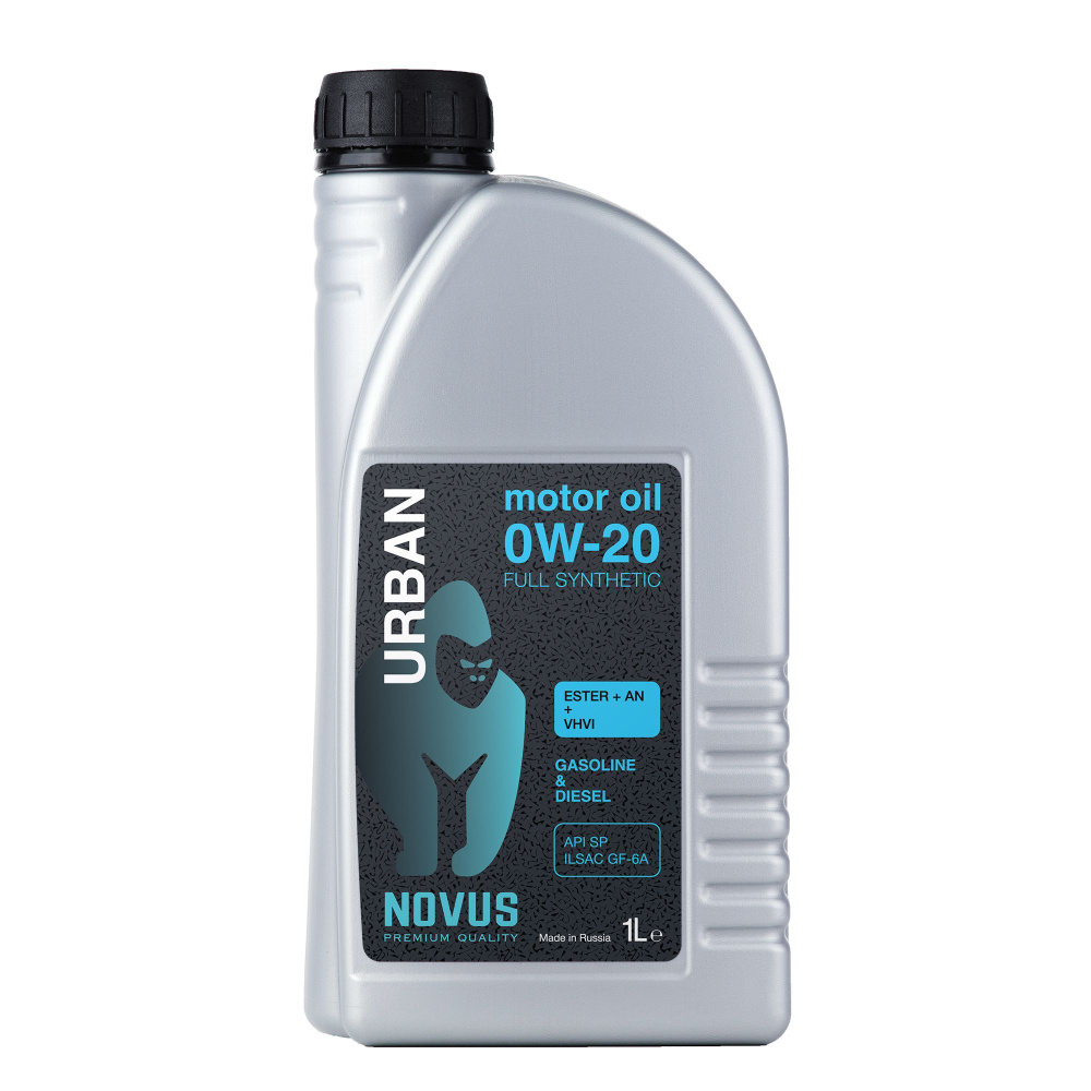 Моторное масло NOVUS 0W-20 Синтетическое -  в е .