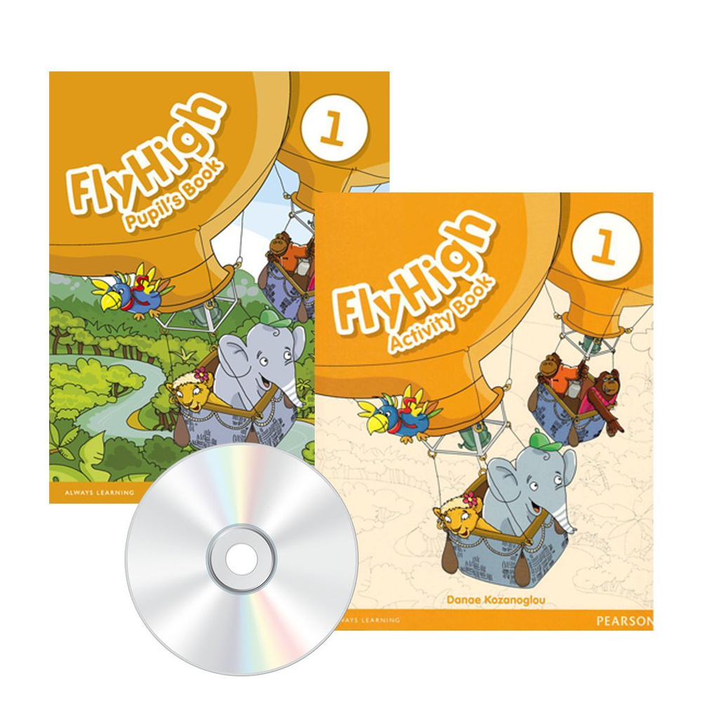 Fly High 1 Pupil'S Book+Activity Book+CD Комплект Учебник.