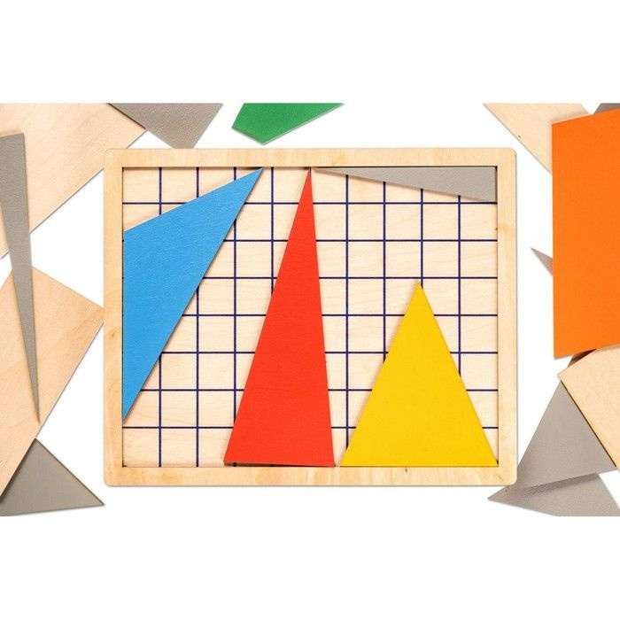 Дидактический материал Наглядная геометрия для больших и маленьких ...