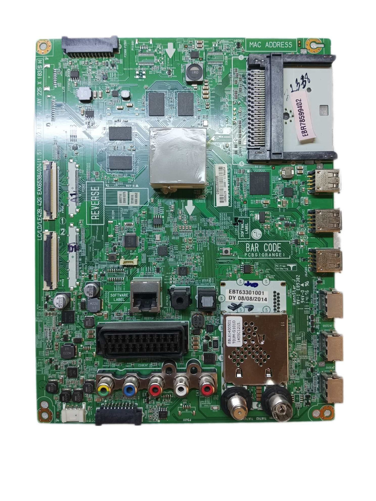 Материнская плата (main board) от телевизора LG 42LB675V / EAX65384004 ...