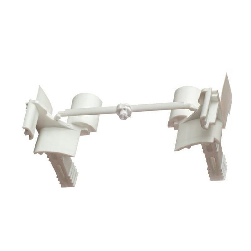 RU4501 устройство направляющее для роллет Дорхан, (пара) цвет белый ...