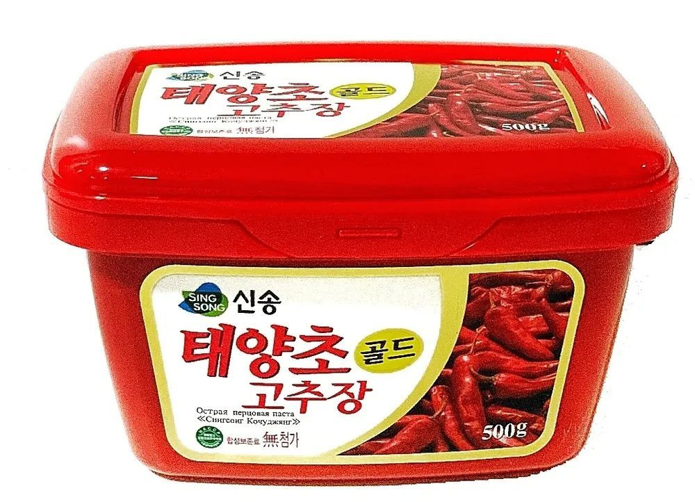 Корейская острая соевая перцовая паста Кочудян (Кочуджян), 500 г  #1