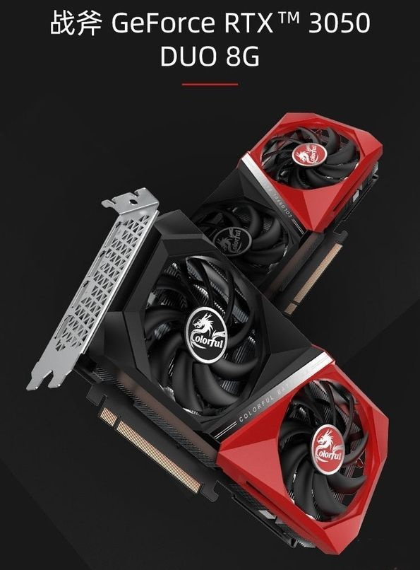 Видеокарта Colorful GeForce RTX 3050, 8 ГБ GDDR6 - купить по низким ...