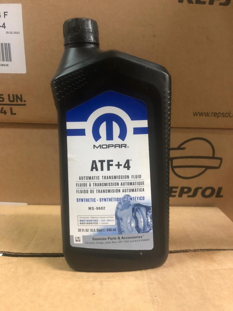 Трансмиссионное масло MOPAR ATF+4 0,946л (68218057AB) #1