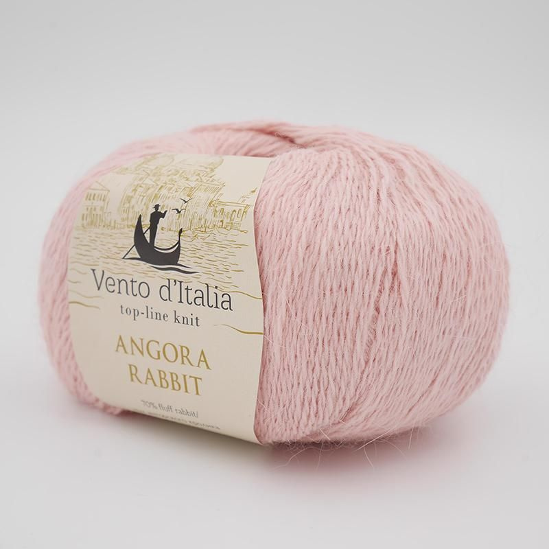 Пряжа Vento'd'Italia Angora rabbit 08 Венто д'Италия Ангора Раббит, 70% пух ангорского кролика, 30% нейлон, #1