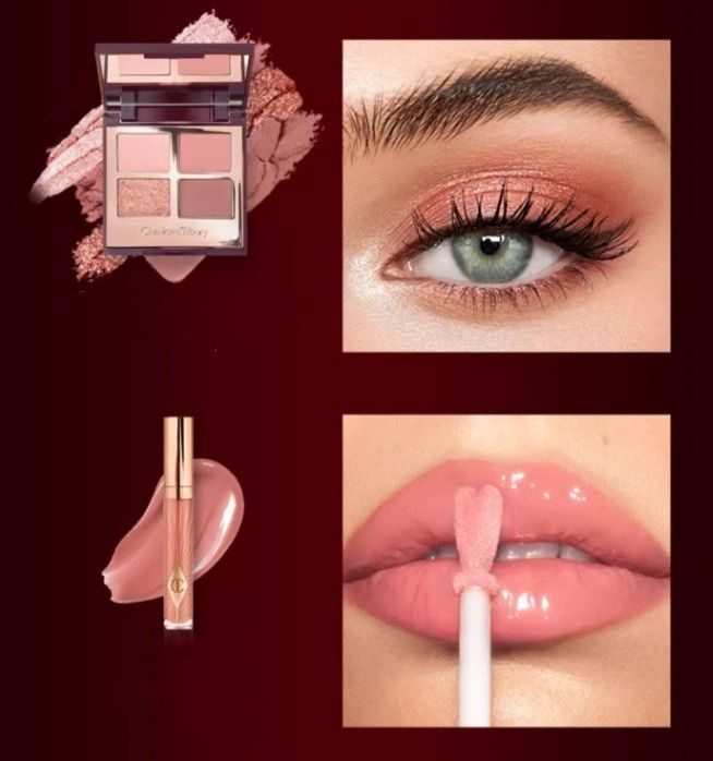 Charlotte Tilbury PILLOW TALKПалитра теней для век+PILLOW TALK губная