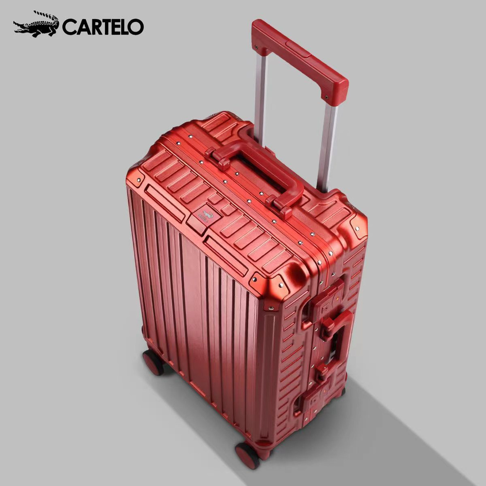 Чемодан CARTELO, Алюминий, 57 см, 60 л - купить с доставкой по выгодным ...