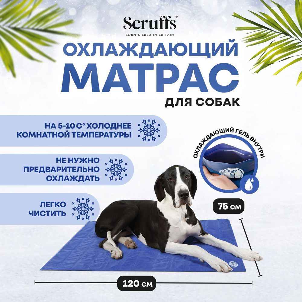 Охлаждающий коврик для собак SCRUFFS 