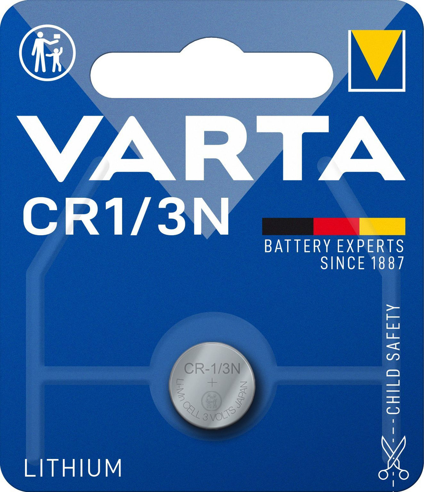 Varta Батарейка CR11108, Li (литиевый) тип, 3 В, 1 шт #1