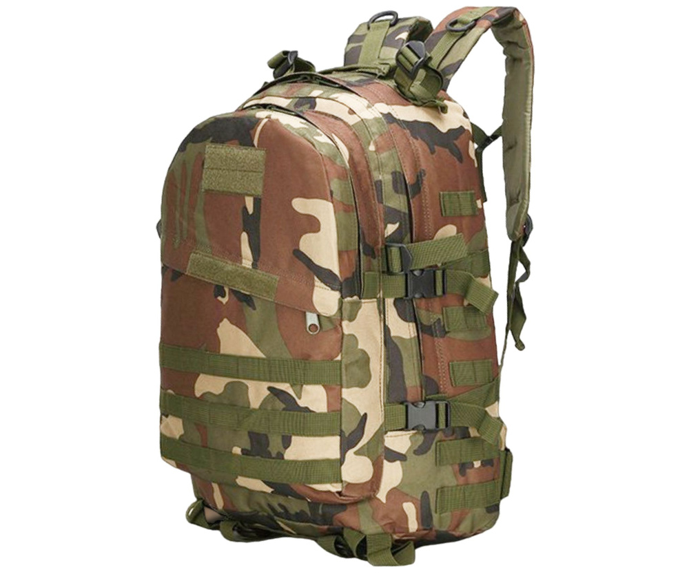 Тактический рюкзак Yakeda BK-5042 Molle, 40 л (WoodLand) #1