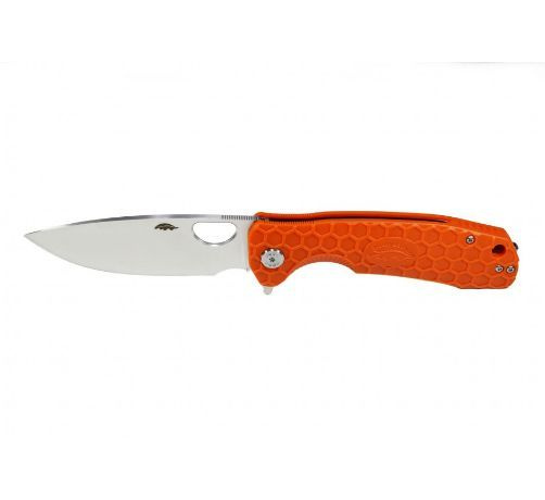 Нож складной туристический Honey Badger Flipper M с оранжевой рукоятью #1